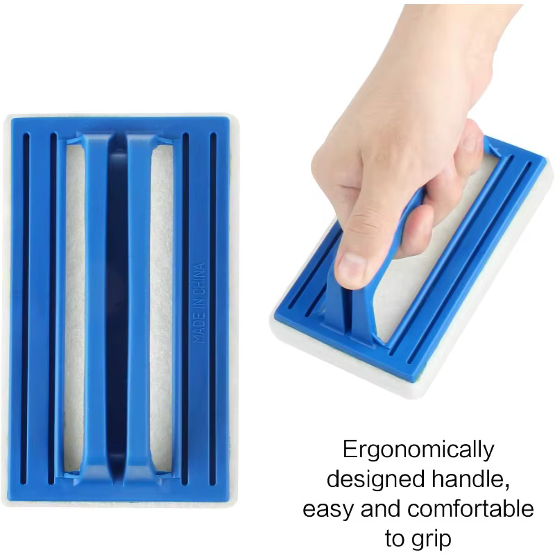 Brosse éponge de nettoyage pour murs de piscine