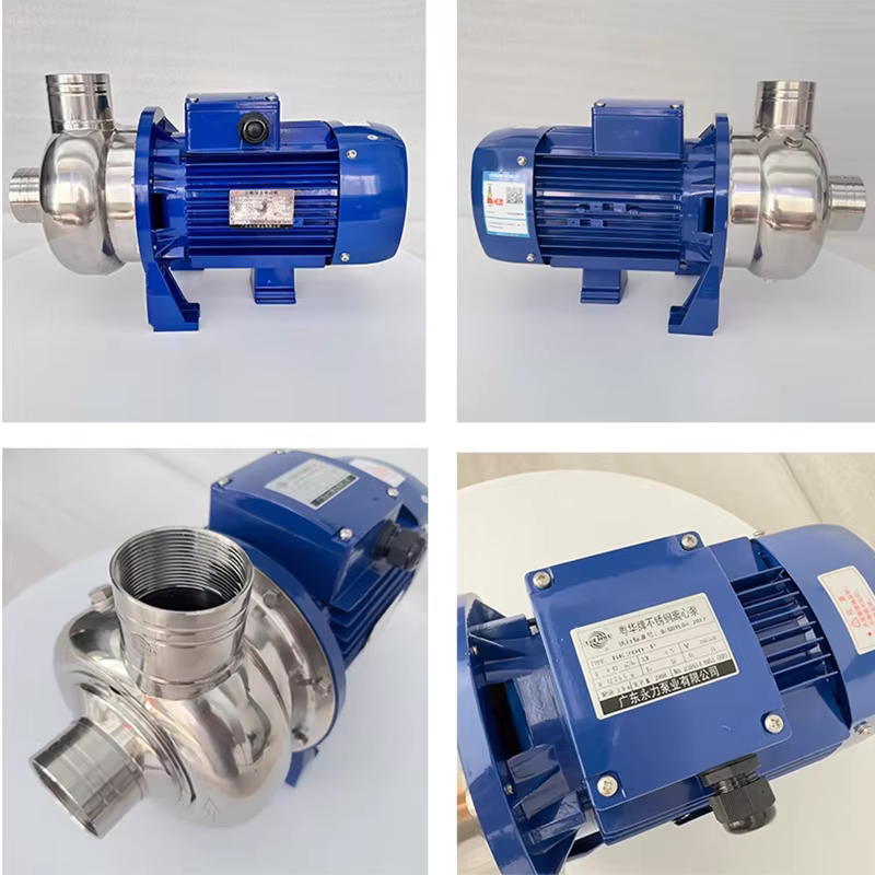 Pompe de surpression de qualité sanitaire d'eau centrifuge d'acier inoxydable de BK50 0.5hp 0.37kw 220v/380v