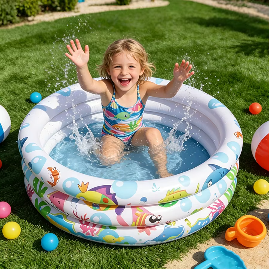 Piscine gonflable en PVC pour bébé