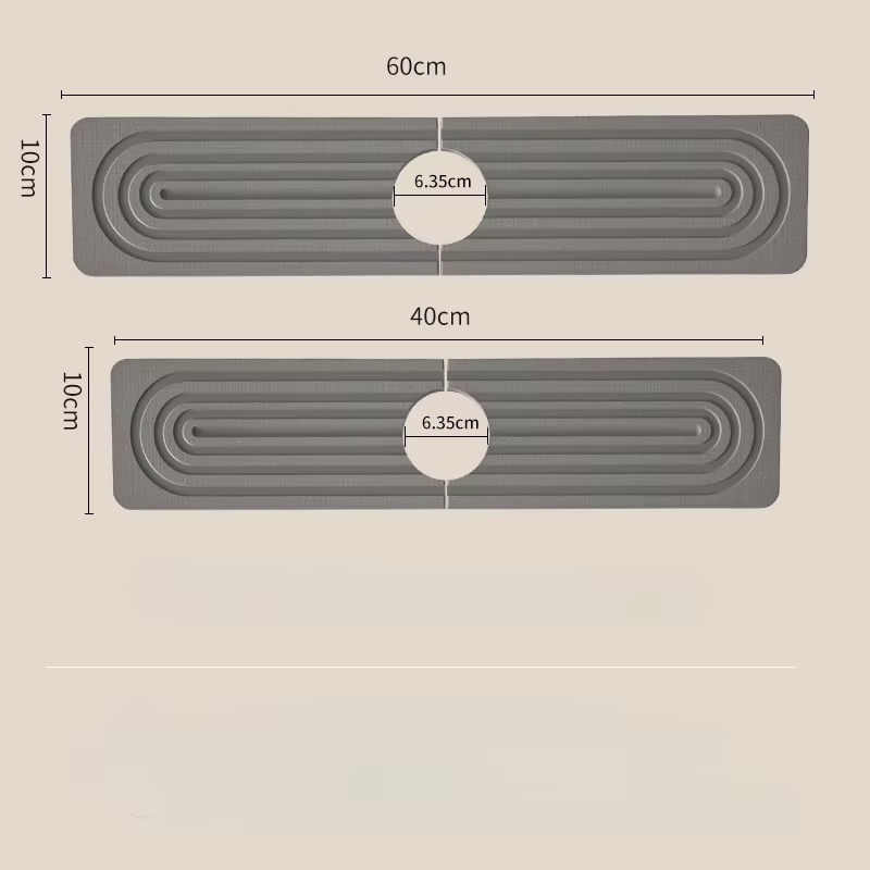 Tapis dur absorbant l'eau