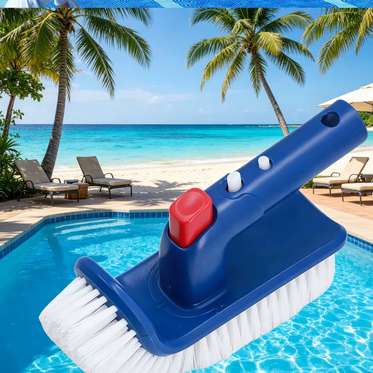 Brosse de nettoyage pour robots nettoyeurs de piscine