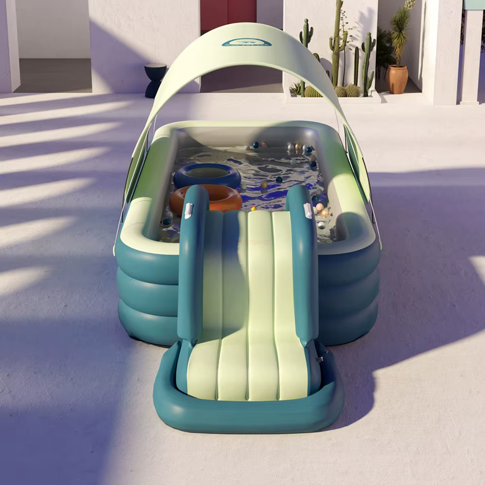 Grande piscine gonflable d'été pour la famille