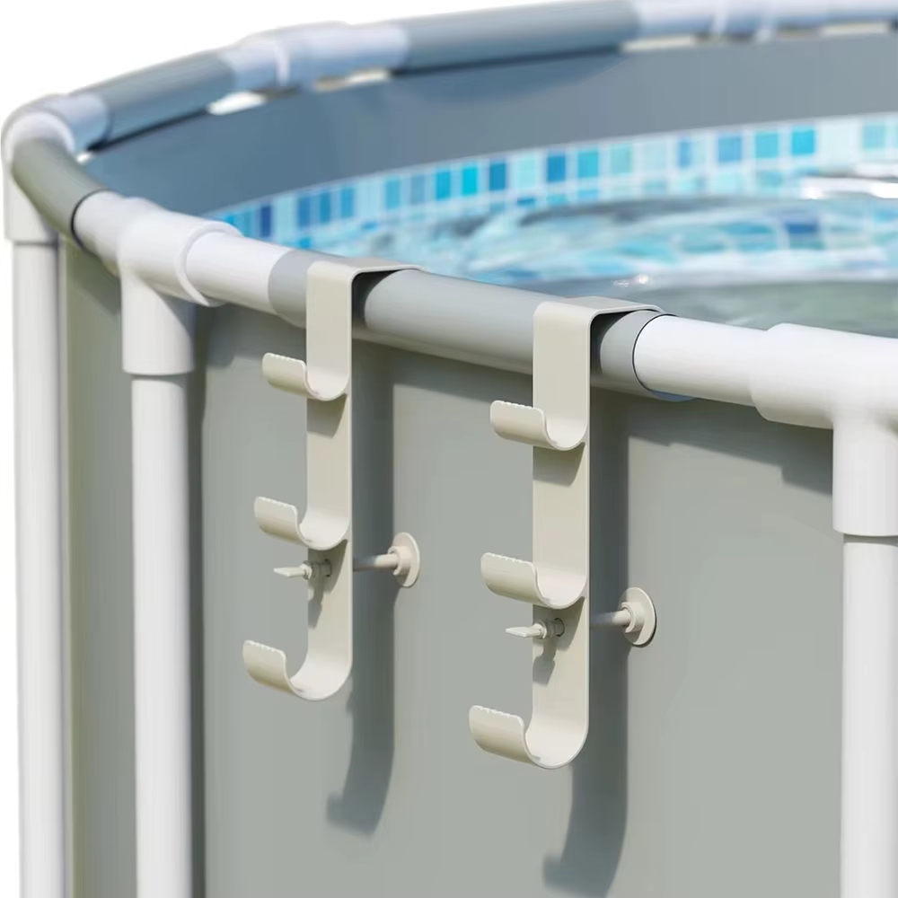 Support de filet à feuilles pour piscine et outils de nettoyage