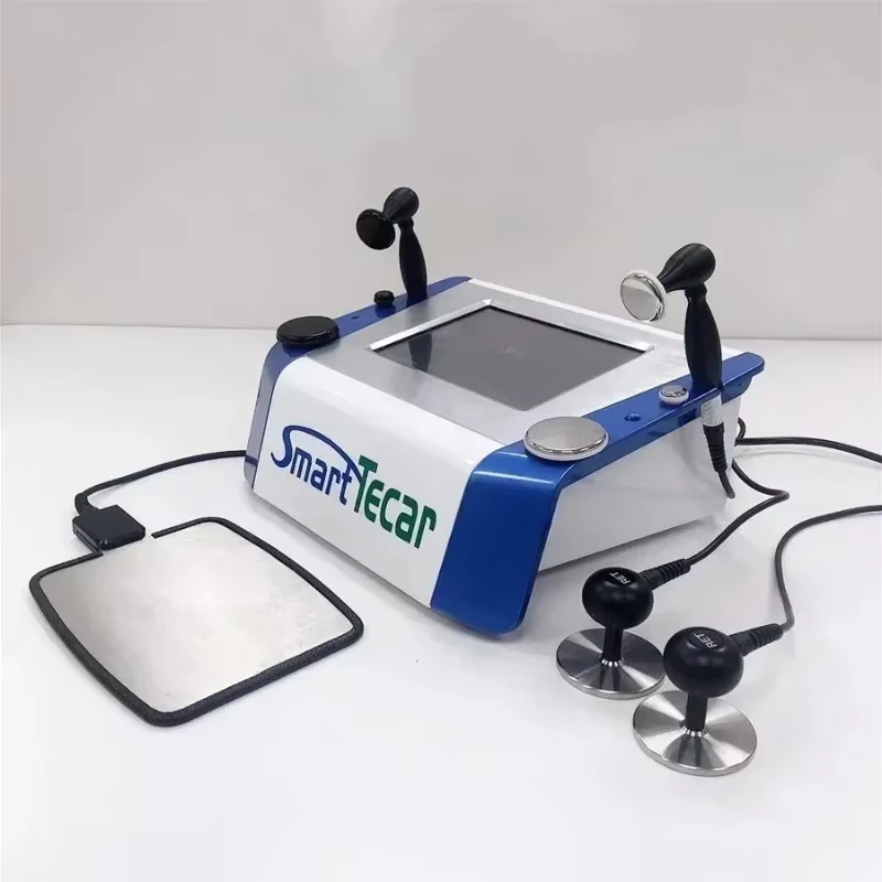 Appareil de physiothérapie Tecar Therapy Diathermie RF CET RET pour soulagement profond de la douleur corporelle, raffermissement de la peau, dispositif médical pour la santé