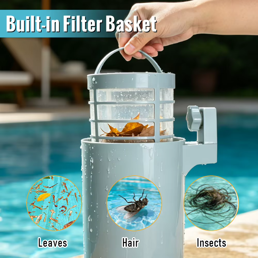 Skimmer de surface pour piscine hors sol Bestway 58233E 800 GPH