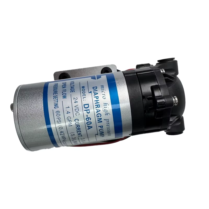 Micro pompe à membrane haute pression DP60A 12V 24V 5L/min 60PSI 5m