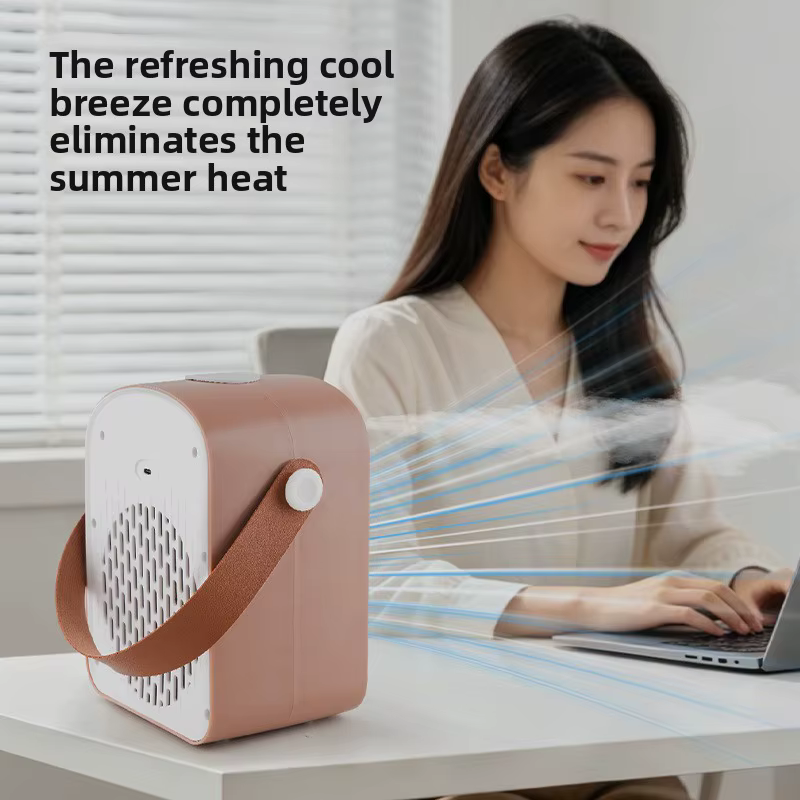 Nouveau ventilateur climatiseur 2026, ventilateur humidificateur, nouveau ventilateur électrique domestique à refroidissement par eau, petit modèle