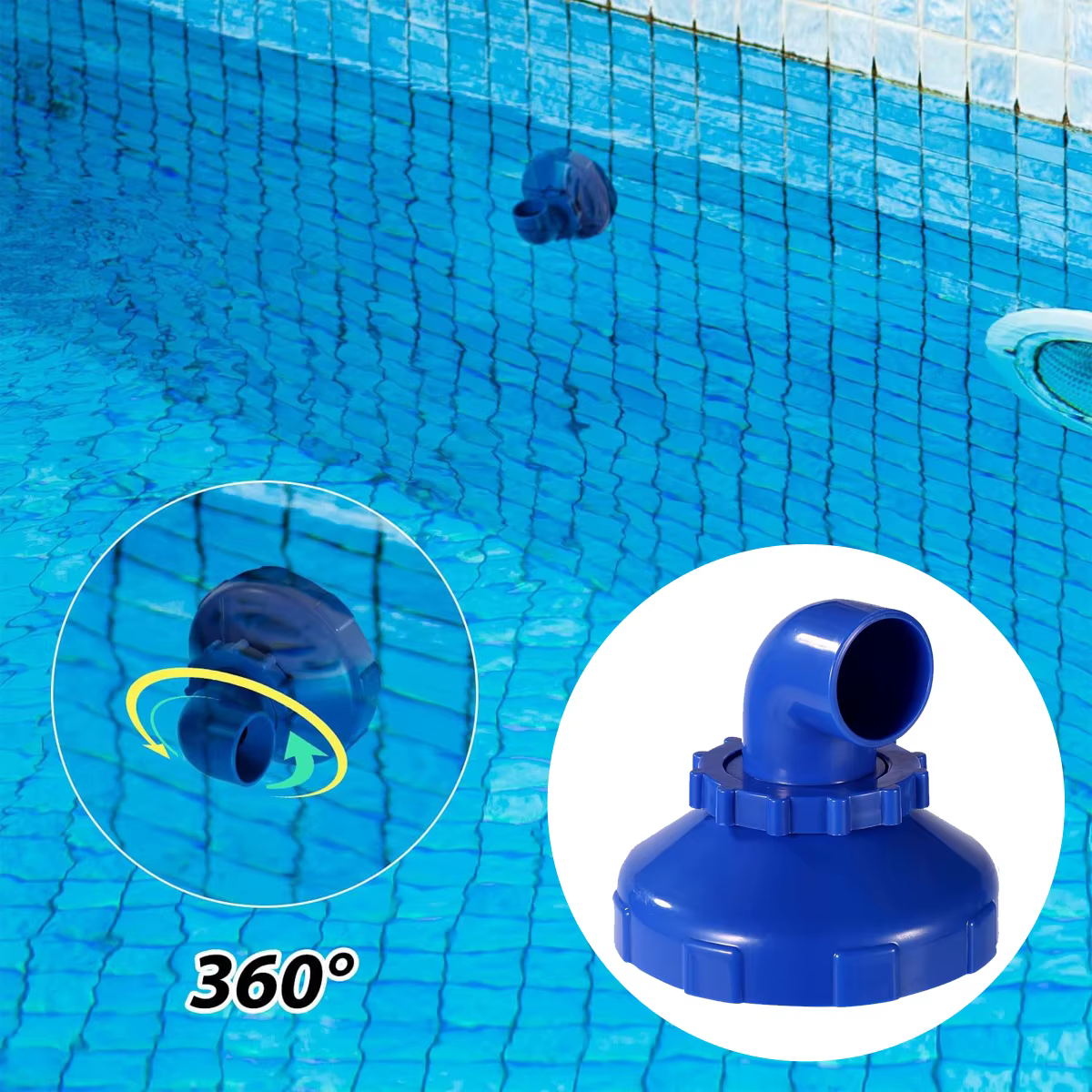 Accessoires de buse d'entrée de piscine