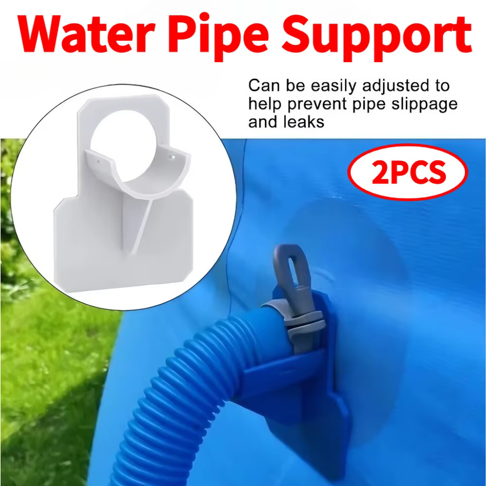 Support de fixation pour tuyau de piscine