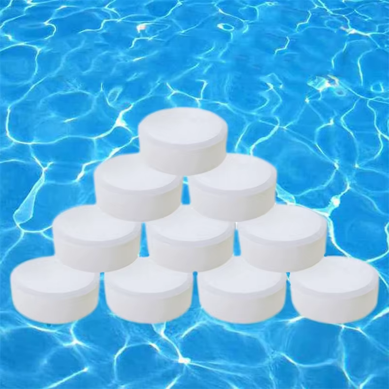 50 comprimés/bouteille pour le nettoyage des piscines