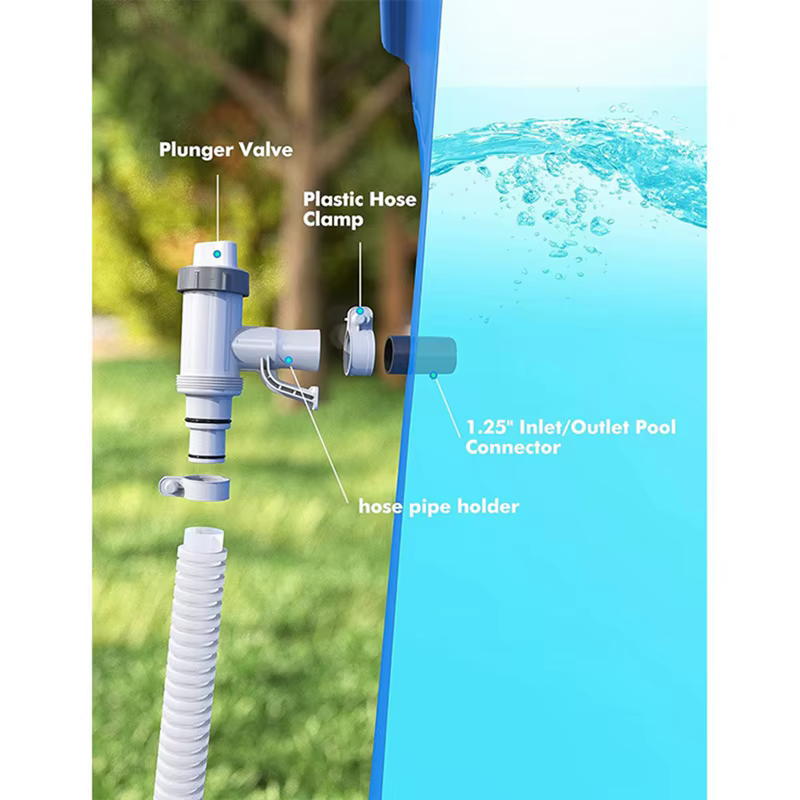 Adaptateur de tuyau de piscine