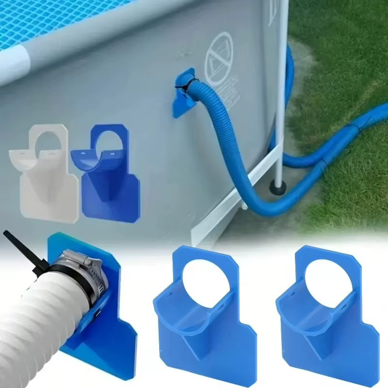 1 ensemble de supports pour tuyau de piscine - Empêche