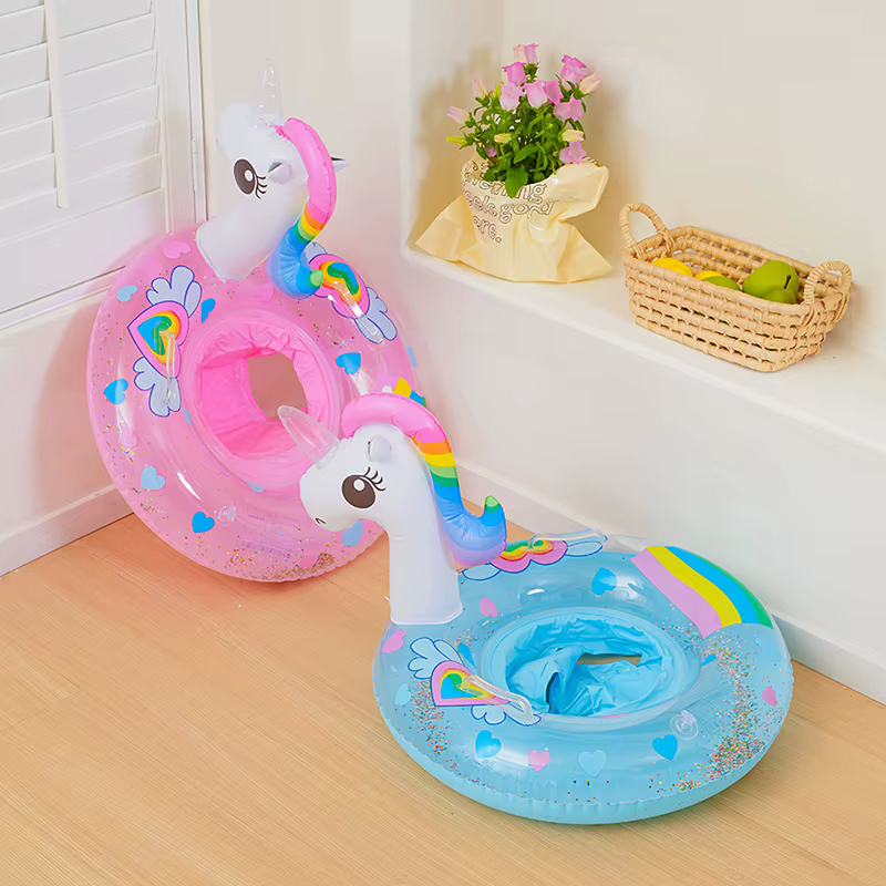 Bouée gonflable licorne pour piscine Accessoire de piscine