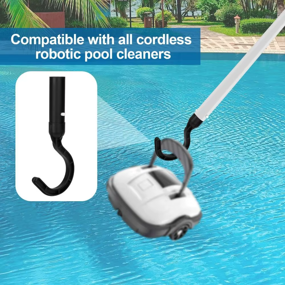 Crochet noir pour robot de piscine