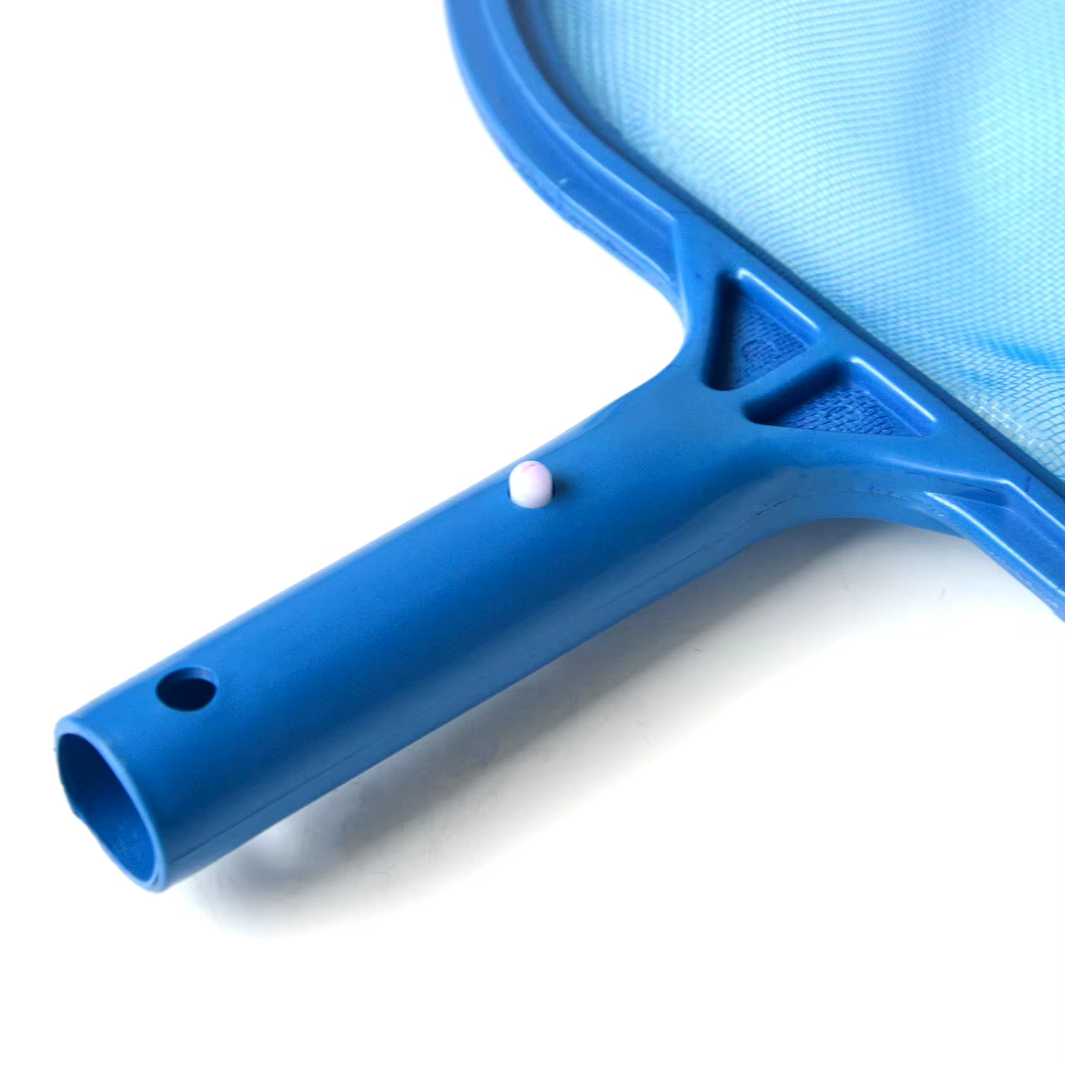 1 pièce Épuisette à feuilles en filet avec manche pour piscine et spa