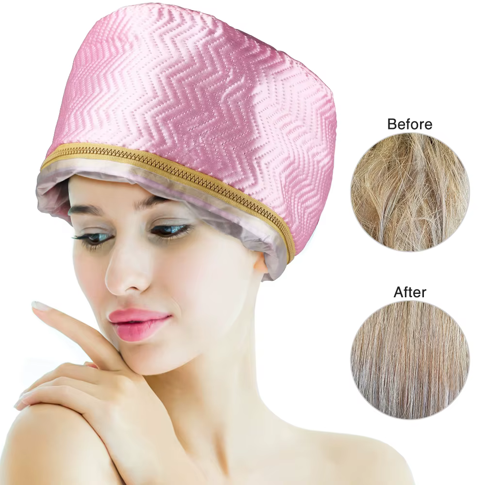 Bonnets chauffants pour cheveux pour femmes, traitement thermique, vapeur, nourrissant, accessoires de soins, sèche-cheveux, spa à domicile, salon de coiffure