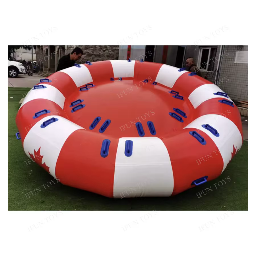 Bateau gonflable rotatif Aqua Twisting pour 8 personnes