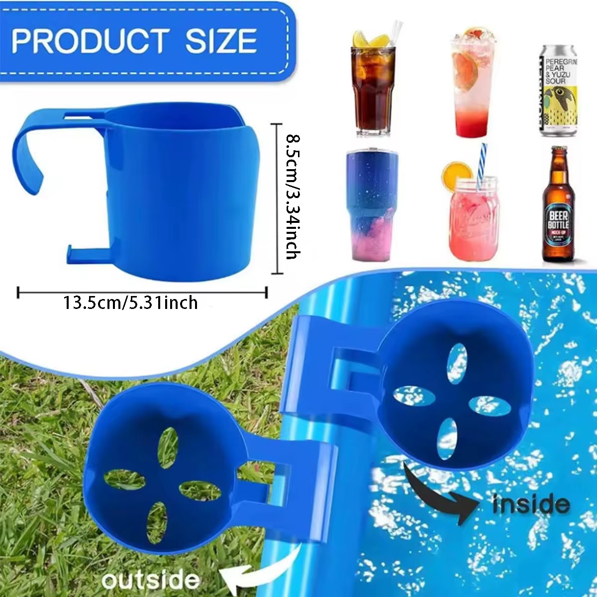 Support de rangement pour piscine