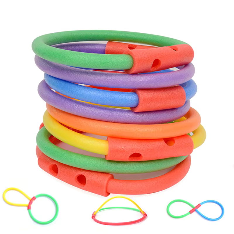 Bâton flottant en mousse creuse et flexible pour piscine