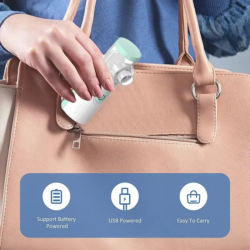 Nébuliseur médical Machine inhalateur d'asthme Mini automiseur portatif enfants adulte enfant inhaler de vapeur nébuliseur à domicile soins de santé