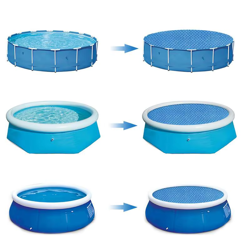 Couverture solaire pour piscine hors sol