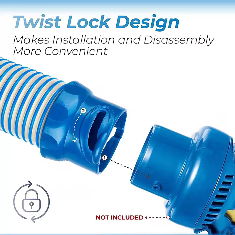Adaptateur de tuyau d'aspiration pour aspirateur de piscine Zodiac MX6 MX8