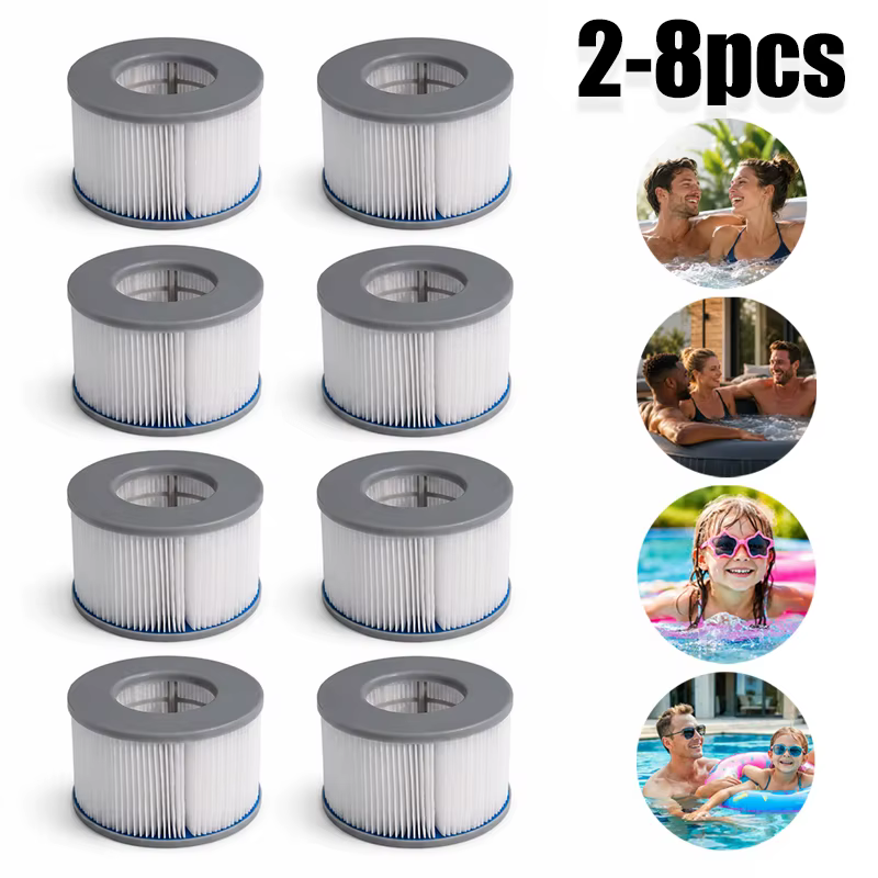 2-8 pièces filtre de piscine pour MSPA baignoire à remous gonflable Spa bain
