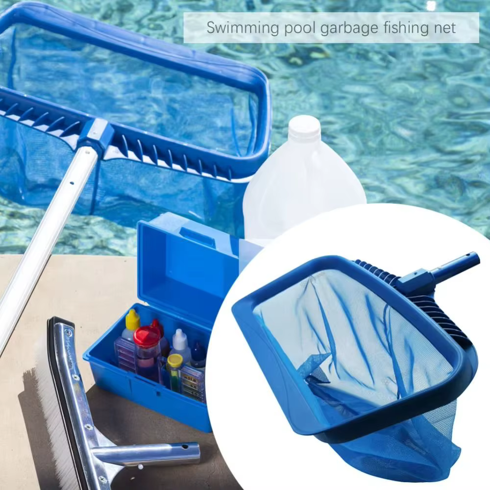 Filet d'écumoire de piscine de grande capacité