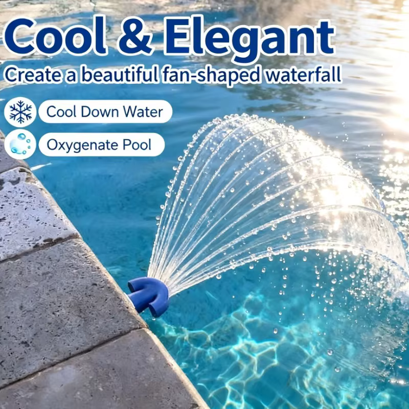 Fontaine de piscine universelle