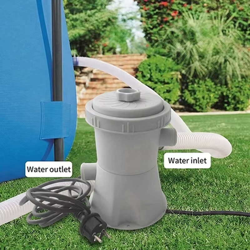 Pompe de filtration pour piscine hors sol 300 gallons, prise EU