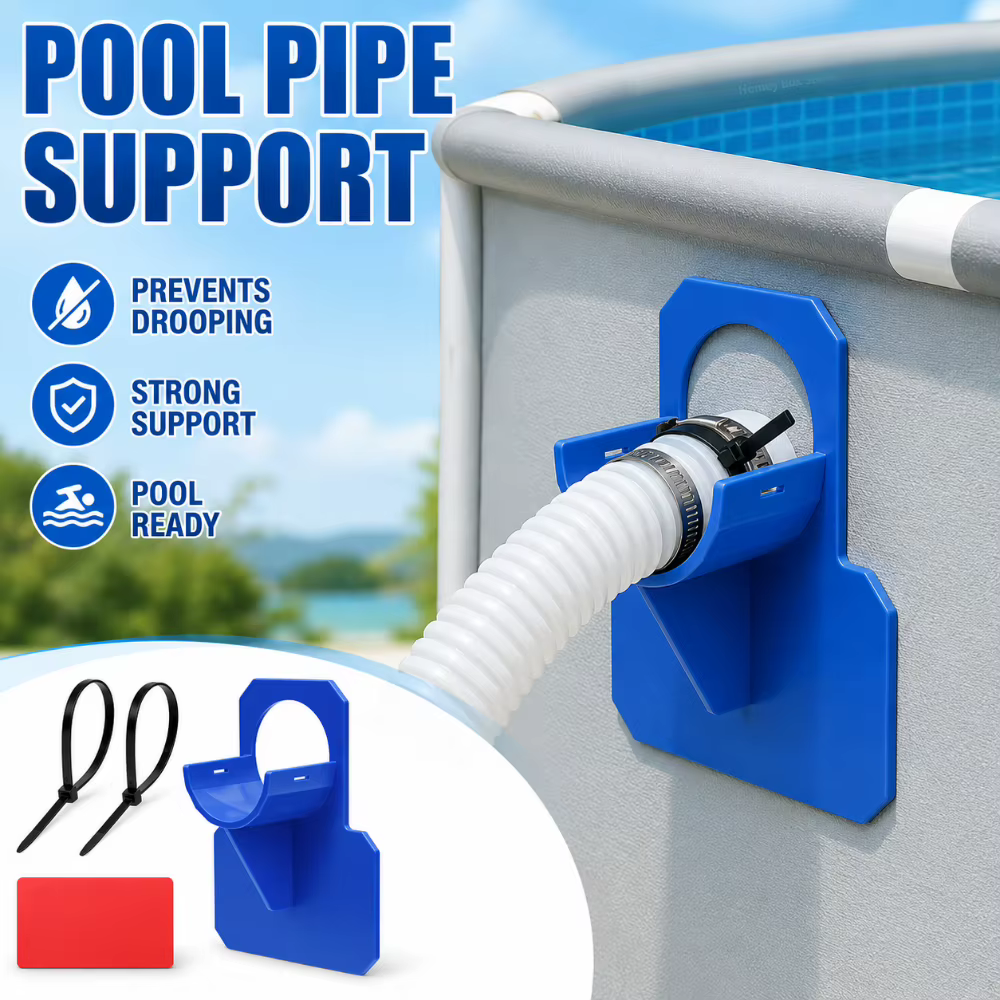 Support de tuyau de piscine hors sol à installation facile (1/3/5 pièces)