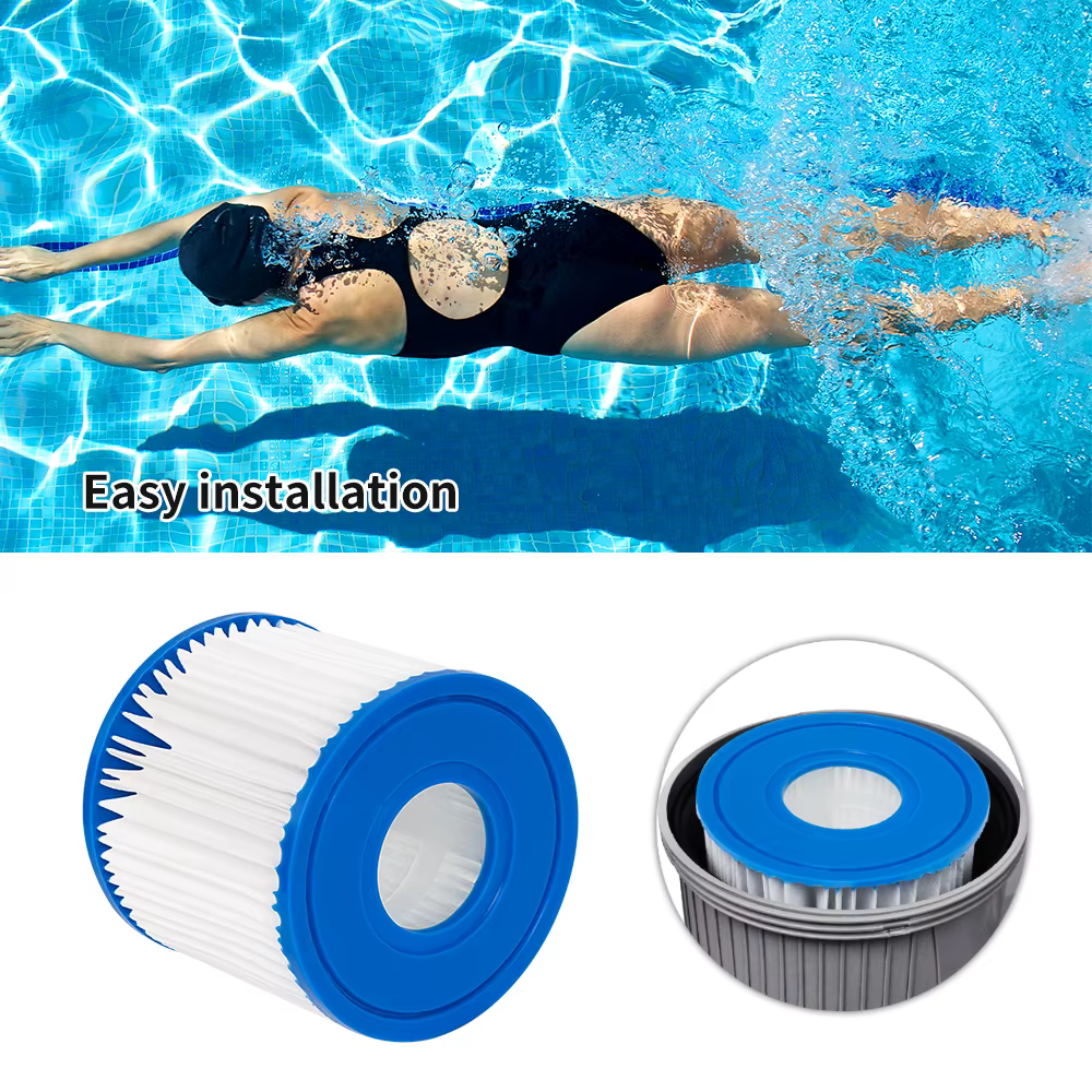 Cartouche filtrante de type D pour piscine et spa Intex