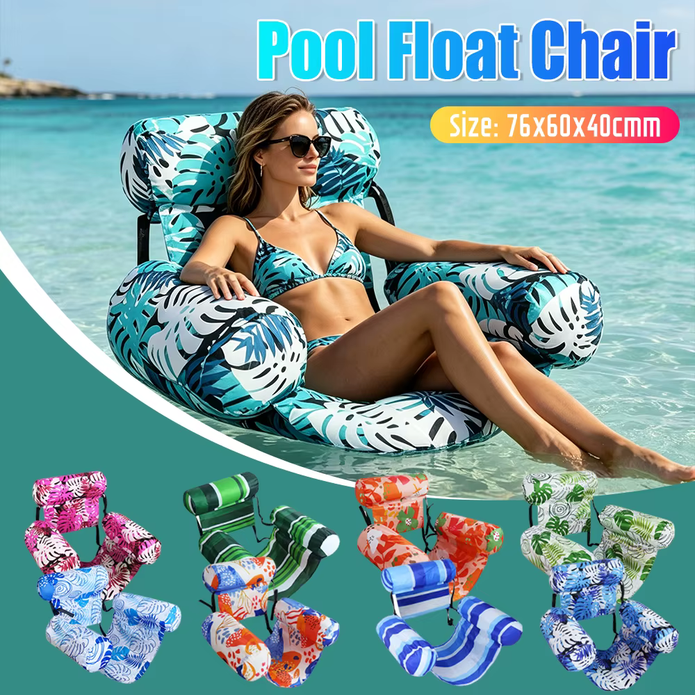 Fauteuils flottants gonflables pour piscine