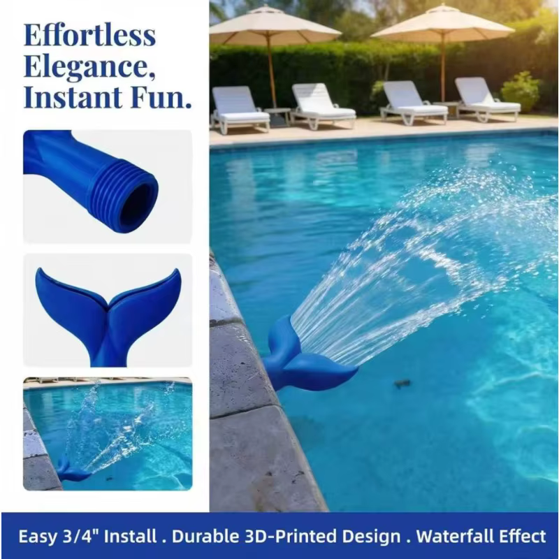 1 pièce - Fontaine d'aération universelle pour piscine de 3/4 pouce - Abaisse la température de l'eau