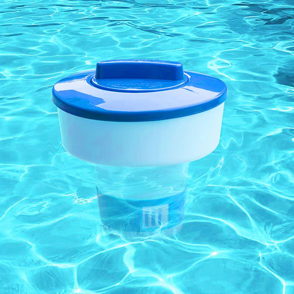Pilule de piscine, conteneurs de tasse flottante pour le nettoyage