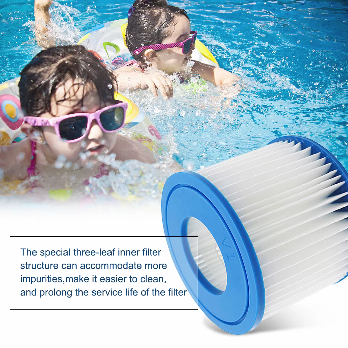 Filtre de rechange pour piscine