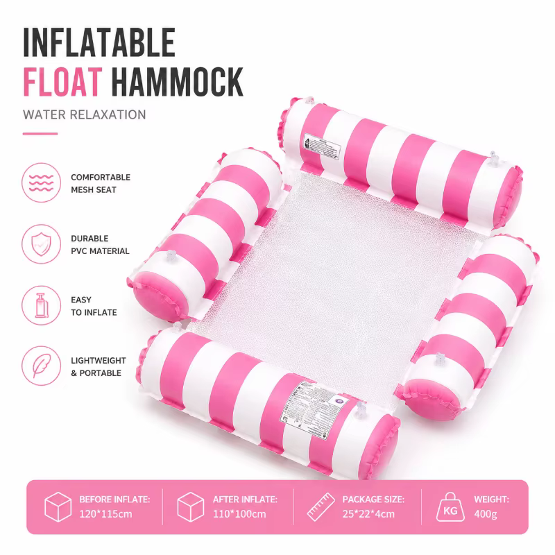 Hamac flottant pour la piscine