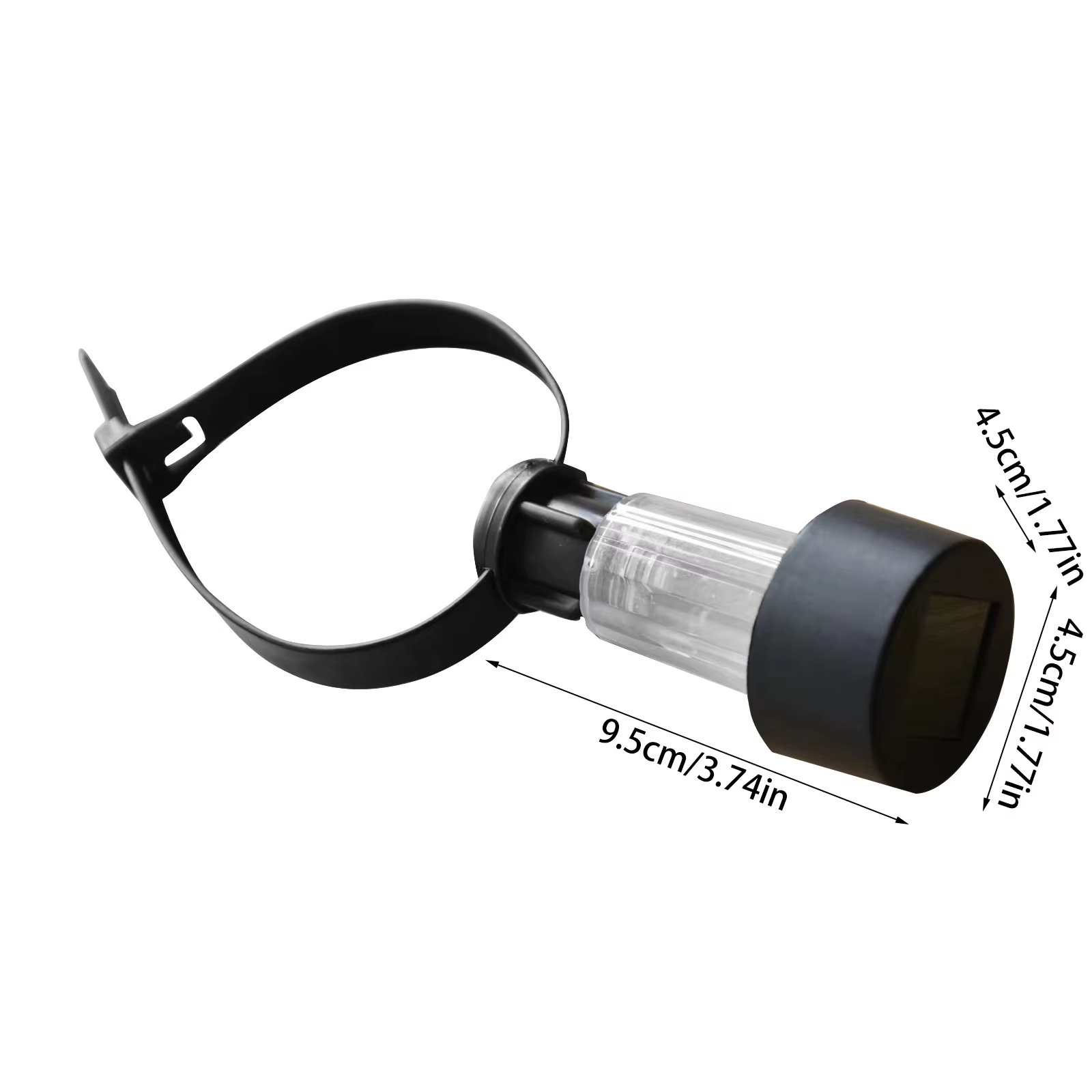 Cadre de lumière solaire pour piscine