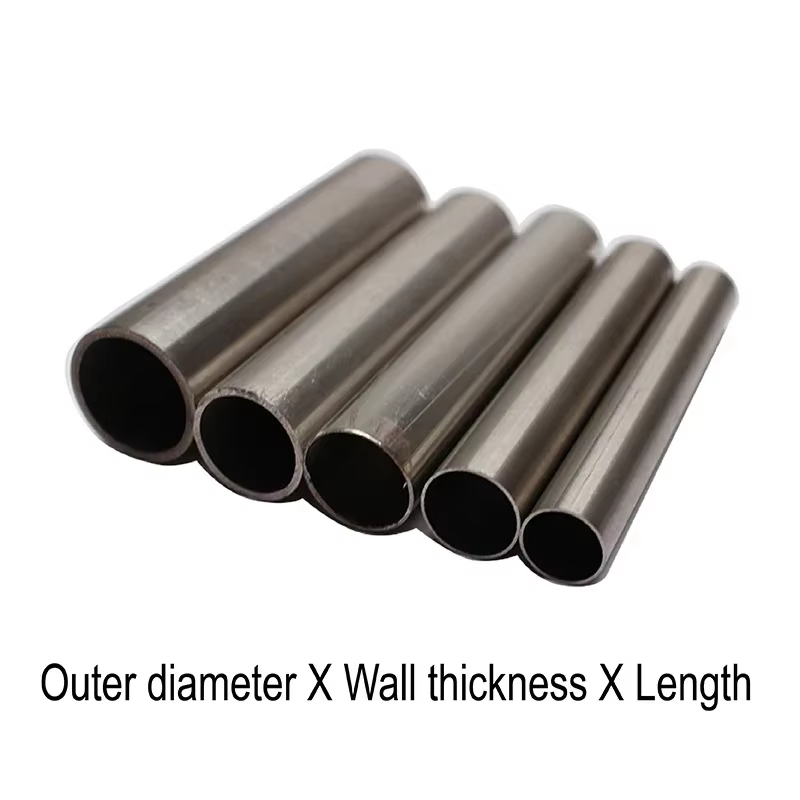Tubes métalliques en acier inoxydable