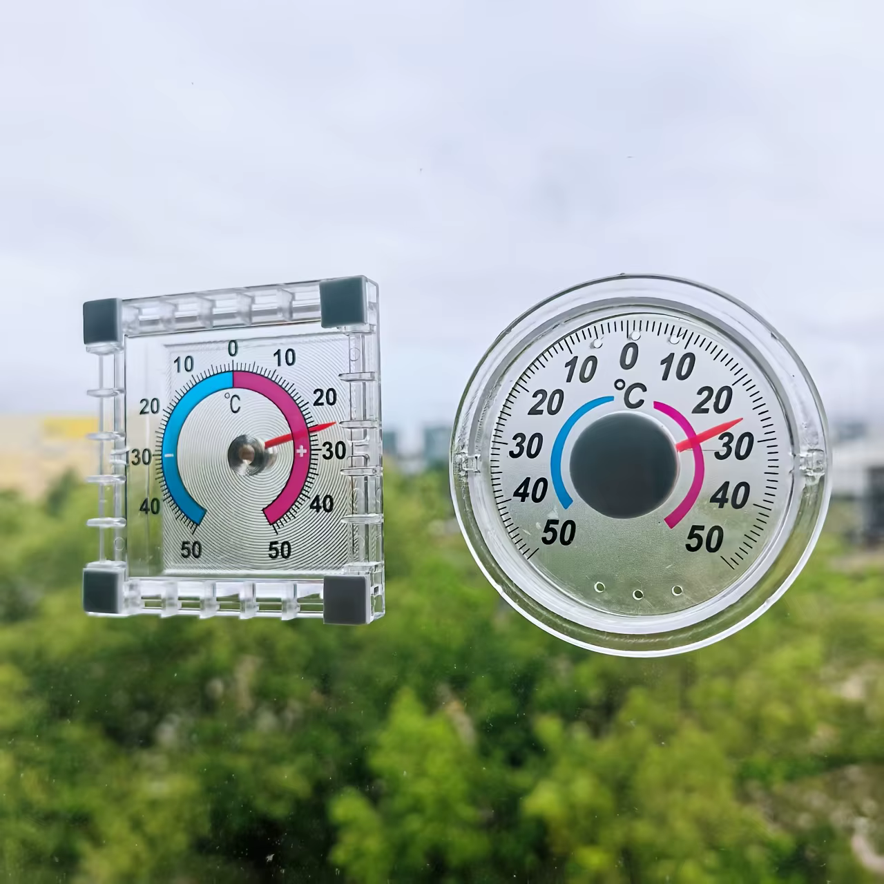 Thermomètre à cadran sans batterie