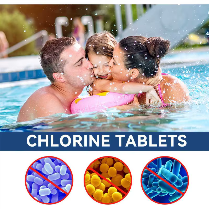 Comprimés effervescents de nettoyage de piscine