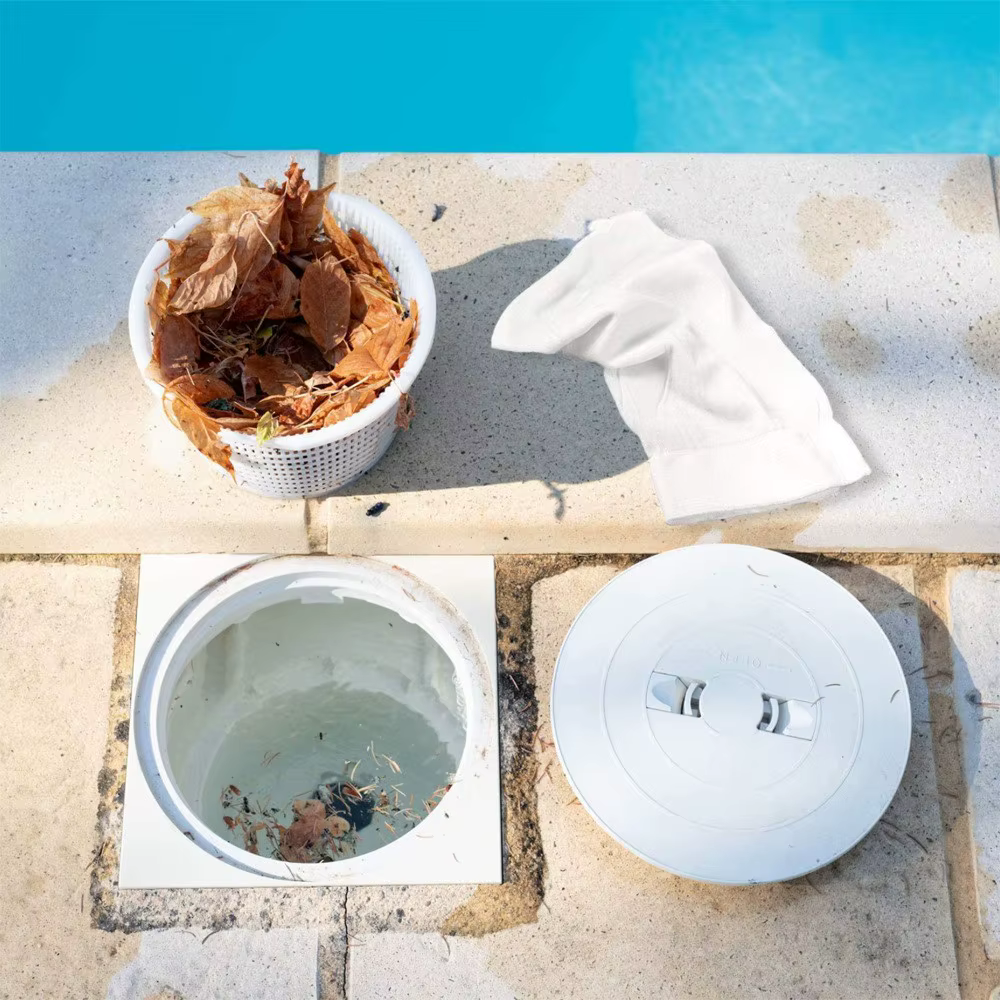 Chaussettes d'écumoire de piscine