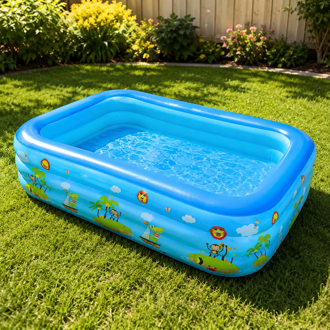 Piscine gonflable 1 pièce en PVC épaissi