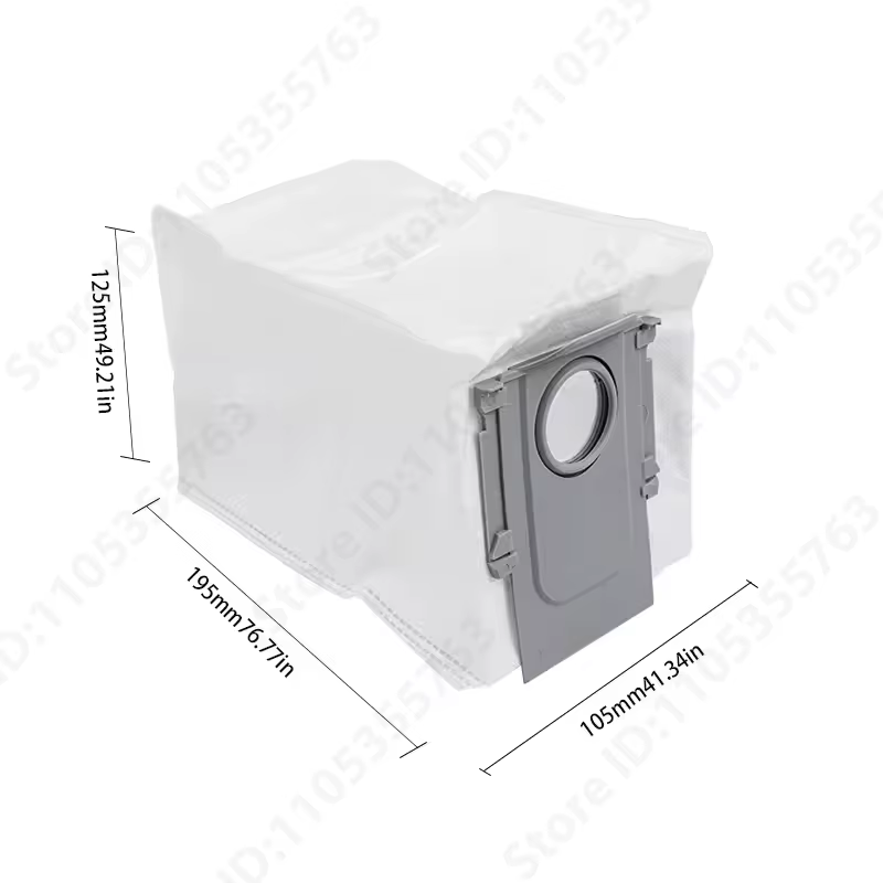 Accessoires pour aspirateur robot Roborock Q Revo / P10 A7400RR : brosse principale, brosse latérale, filtre HEPA, chiffons de nettoyage, sac à poussière, pièces de rechange