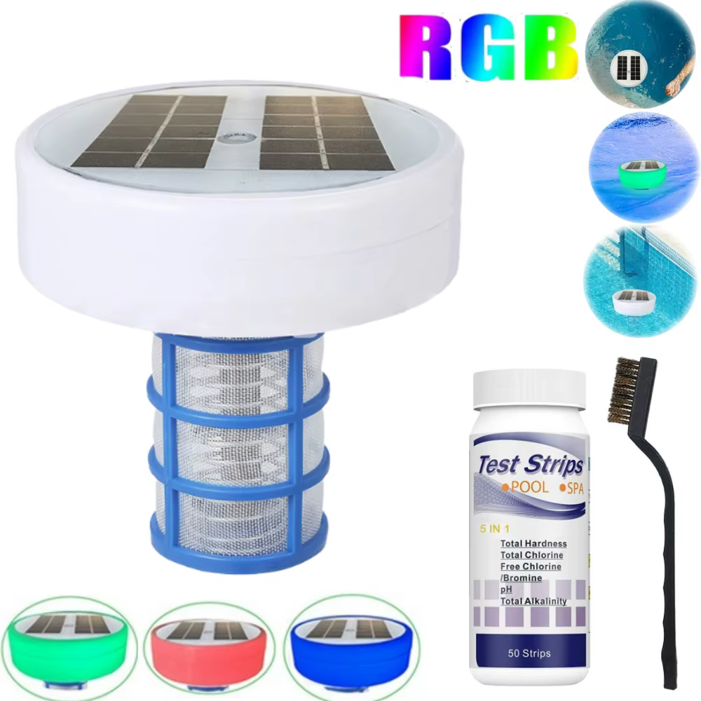 Purificateur d'eau et de choc solaire sans chlore 85% moins