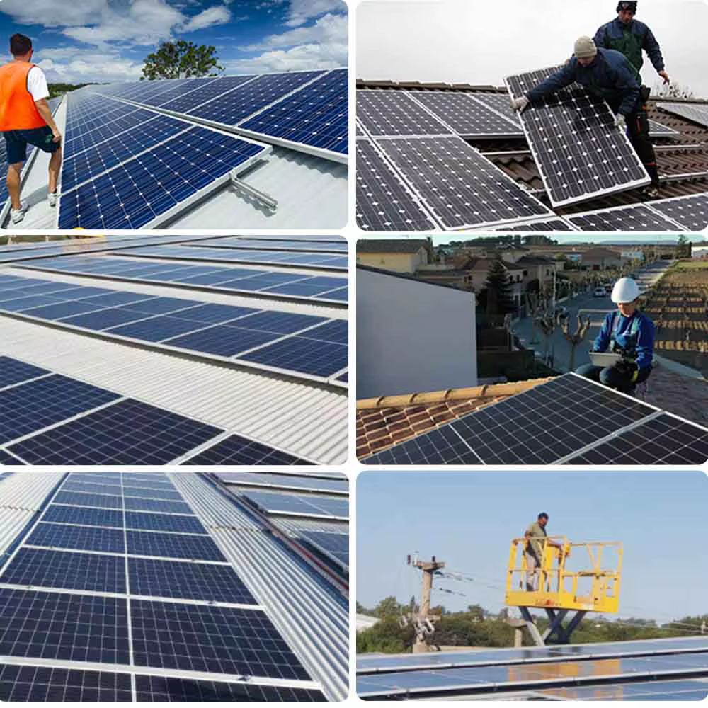 Système solaire hybride complet pour la maison, en promotion, 15 kW