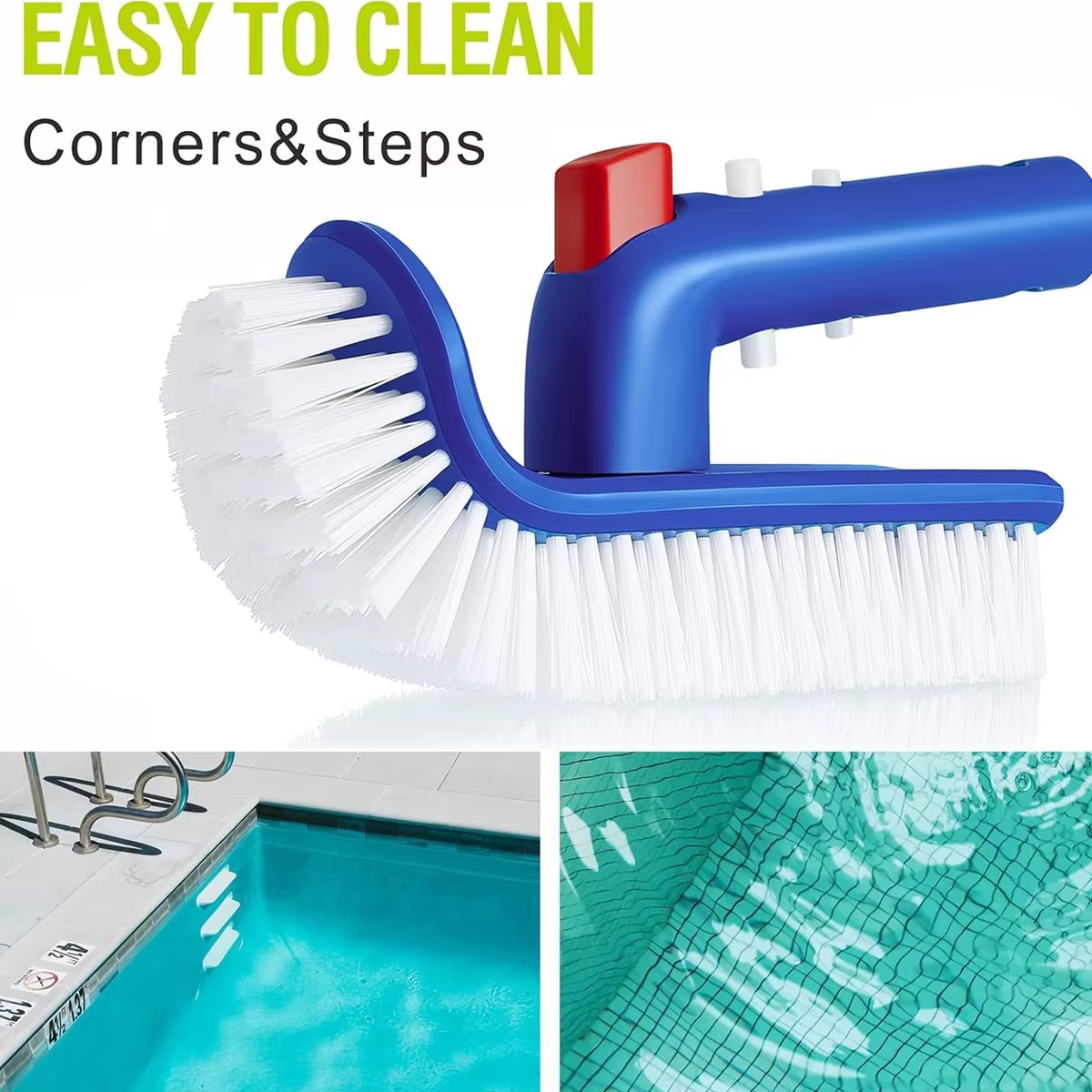 Brosse de nettoyage pour robots nettoyeurs de piscine