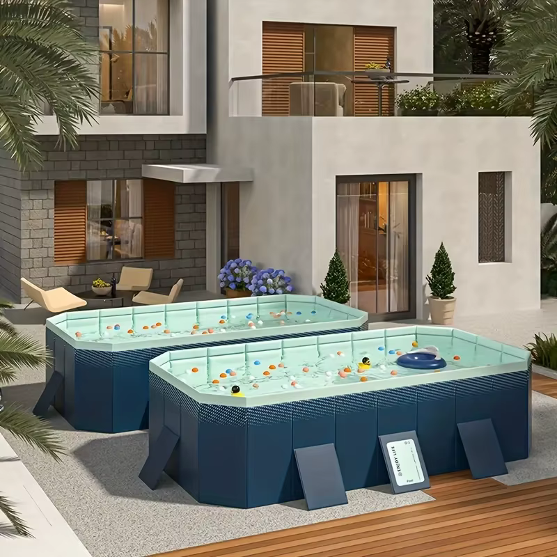 Piscine familiale gonflable 1 pièce/2 pièces