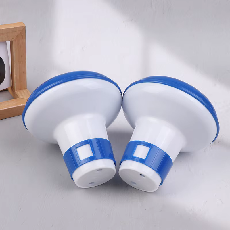 (.) Flotteur distributeur automatique de pastilles de chlore pour piscine et spa, outil de nettoyage durable pour piscine extérieure