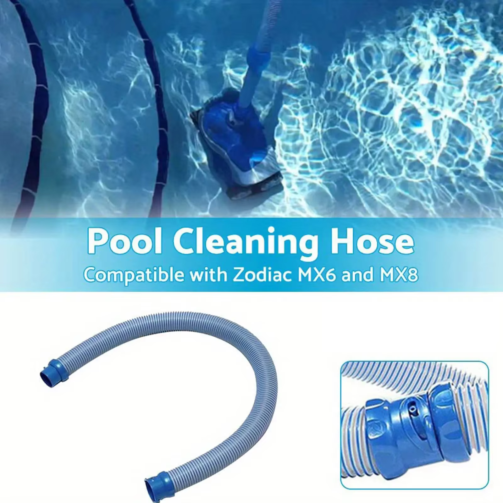 Kit de tuyau de verrouillage pour nettoyeur de piscine